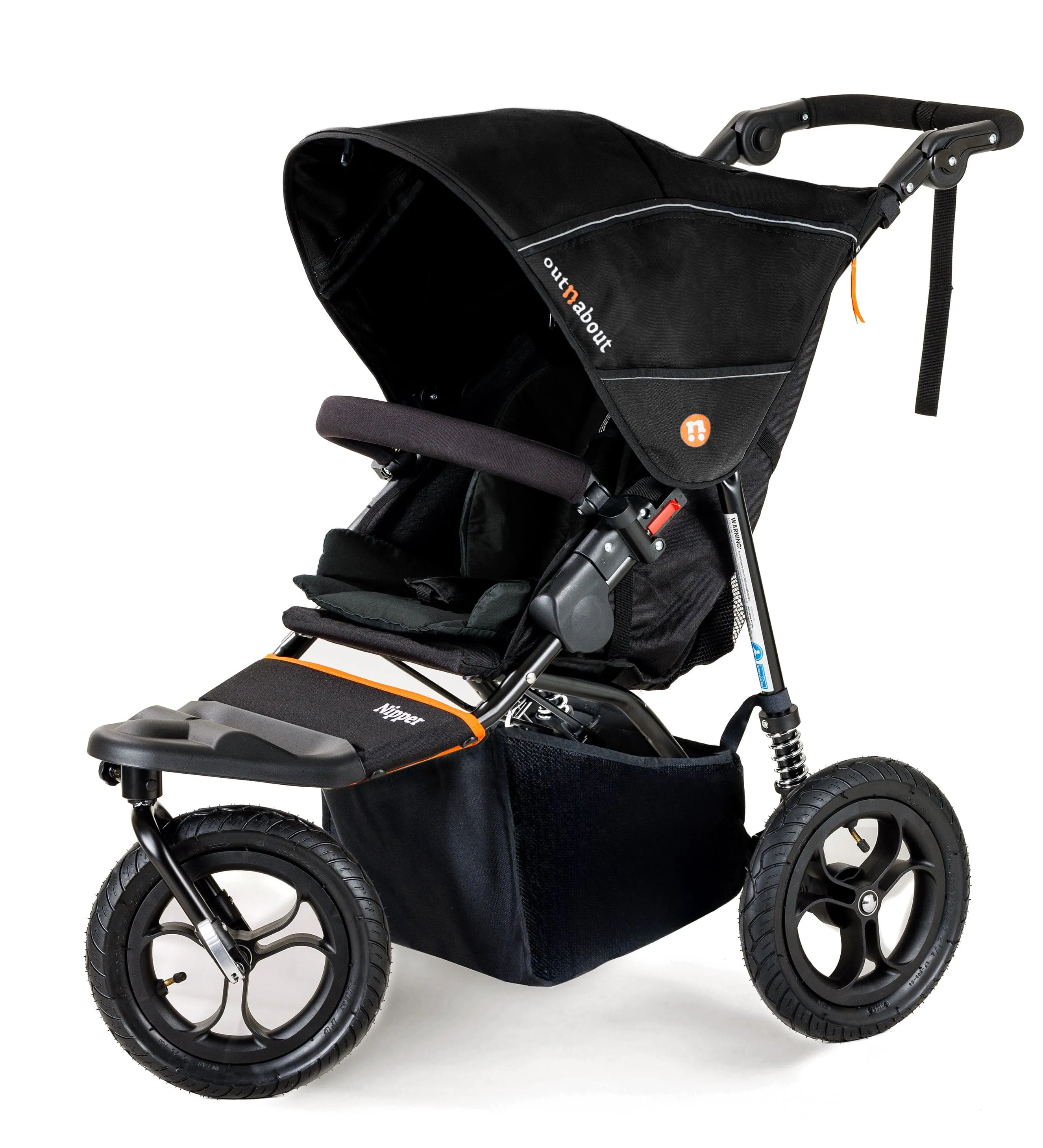 Out n About Nipper Single Maxi-Cosi Essential Kit in Summit Black