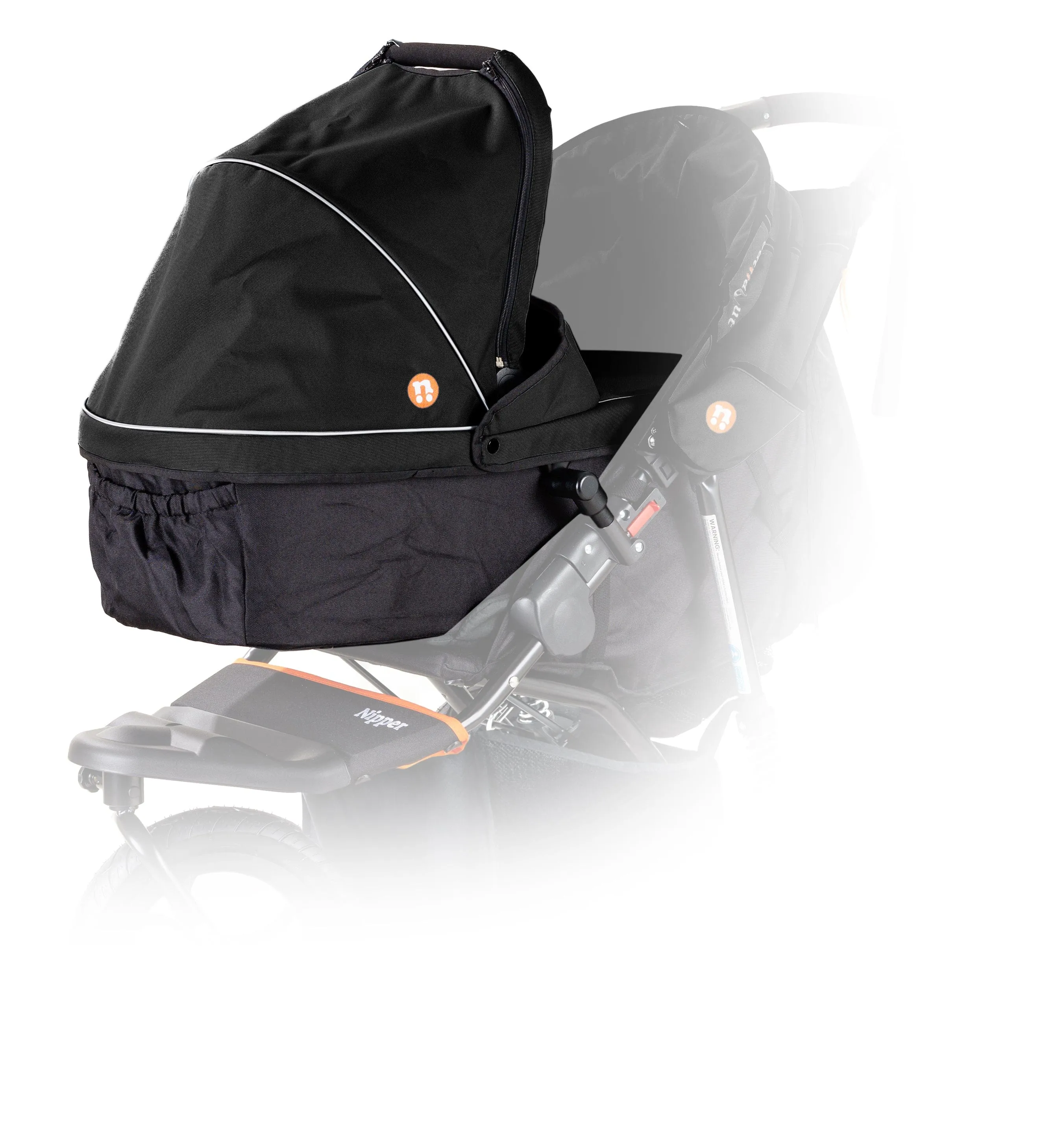 Out n About Nipper Single Maxi-Cosi Essential Kit in Summit Black