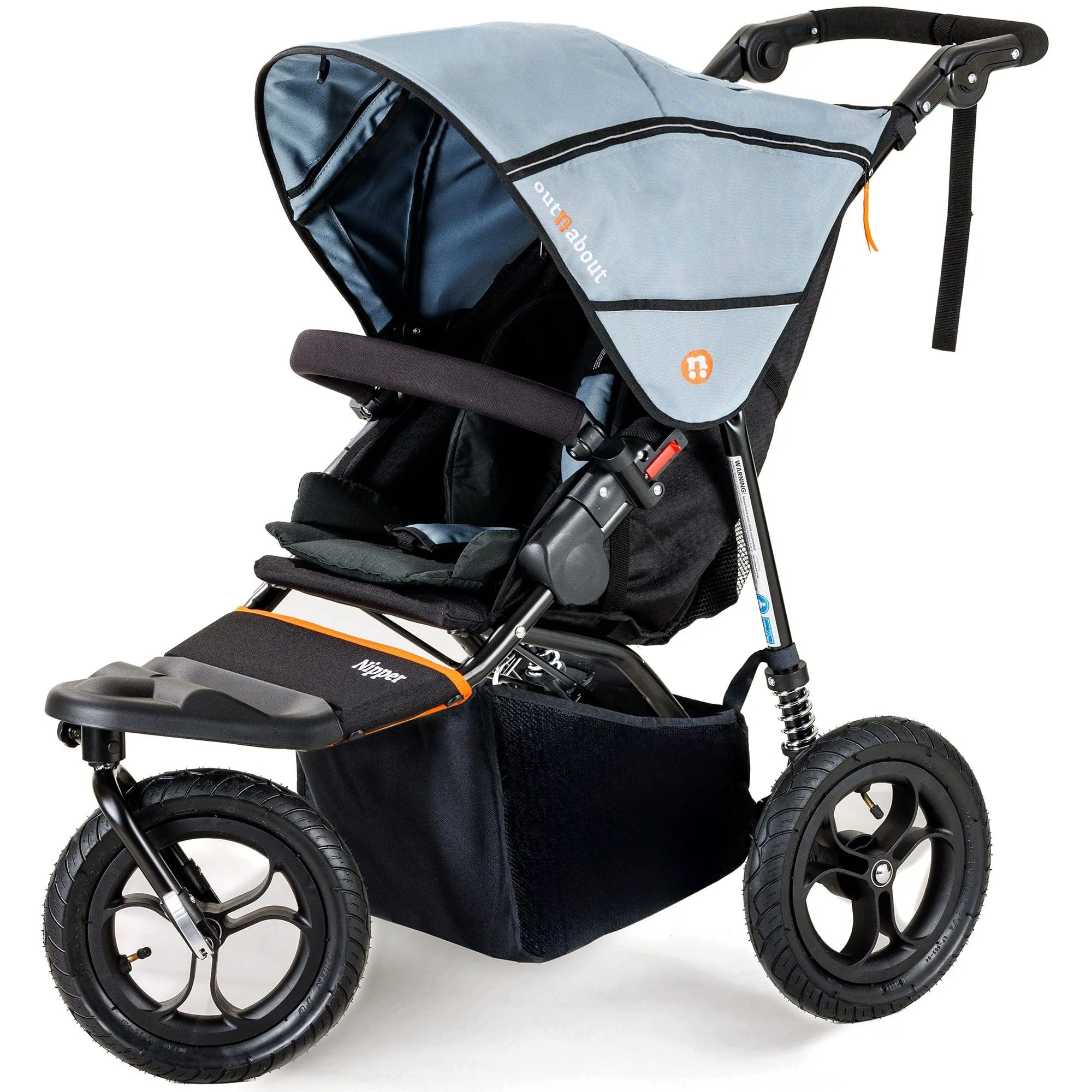 Out n About Nipper Single Maxi-Cosi Starter Kit in Rock Salt Grey