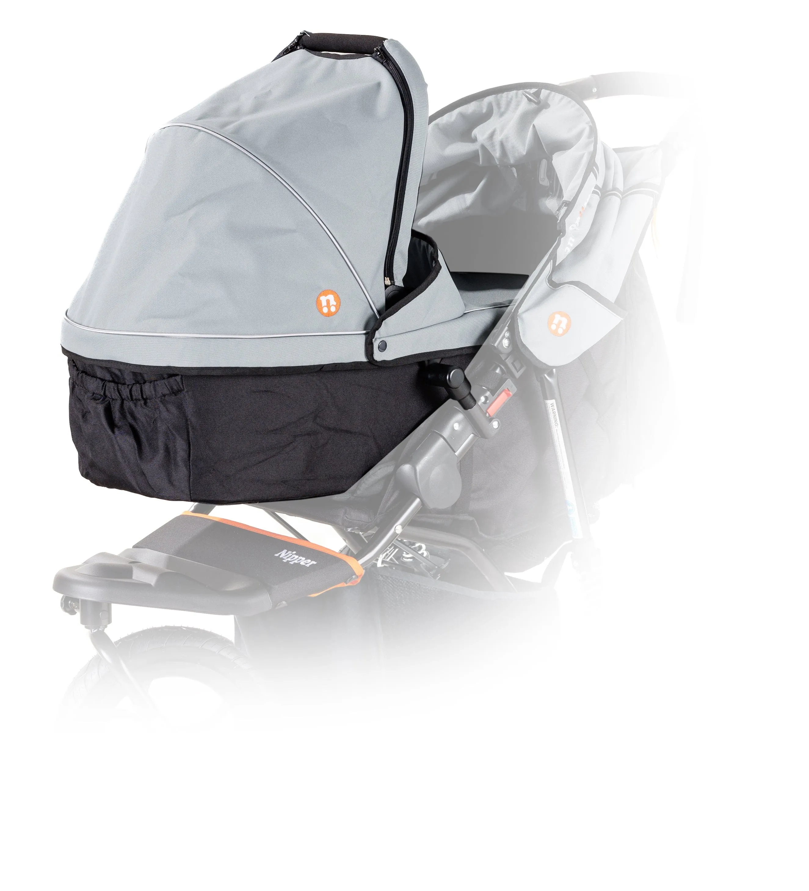 Out n About Nipper Single Maxi-Cosi Starter Kit in Rock Salt Grey
