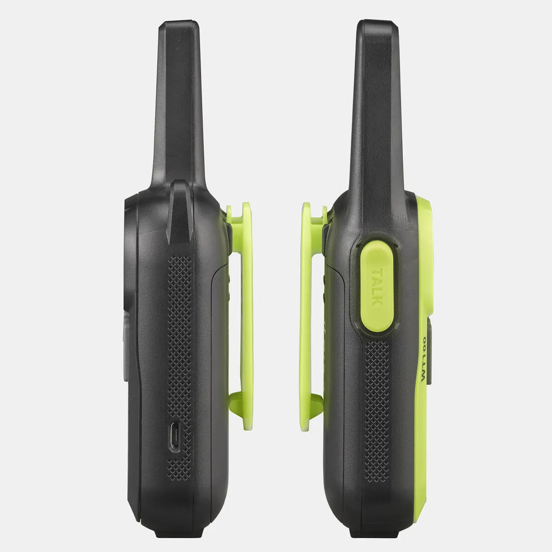 Pair of USB rechargeable walkie talkies - 5 km - WT100