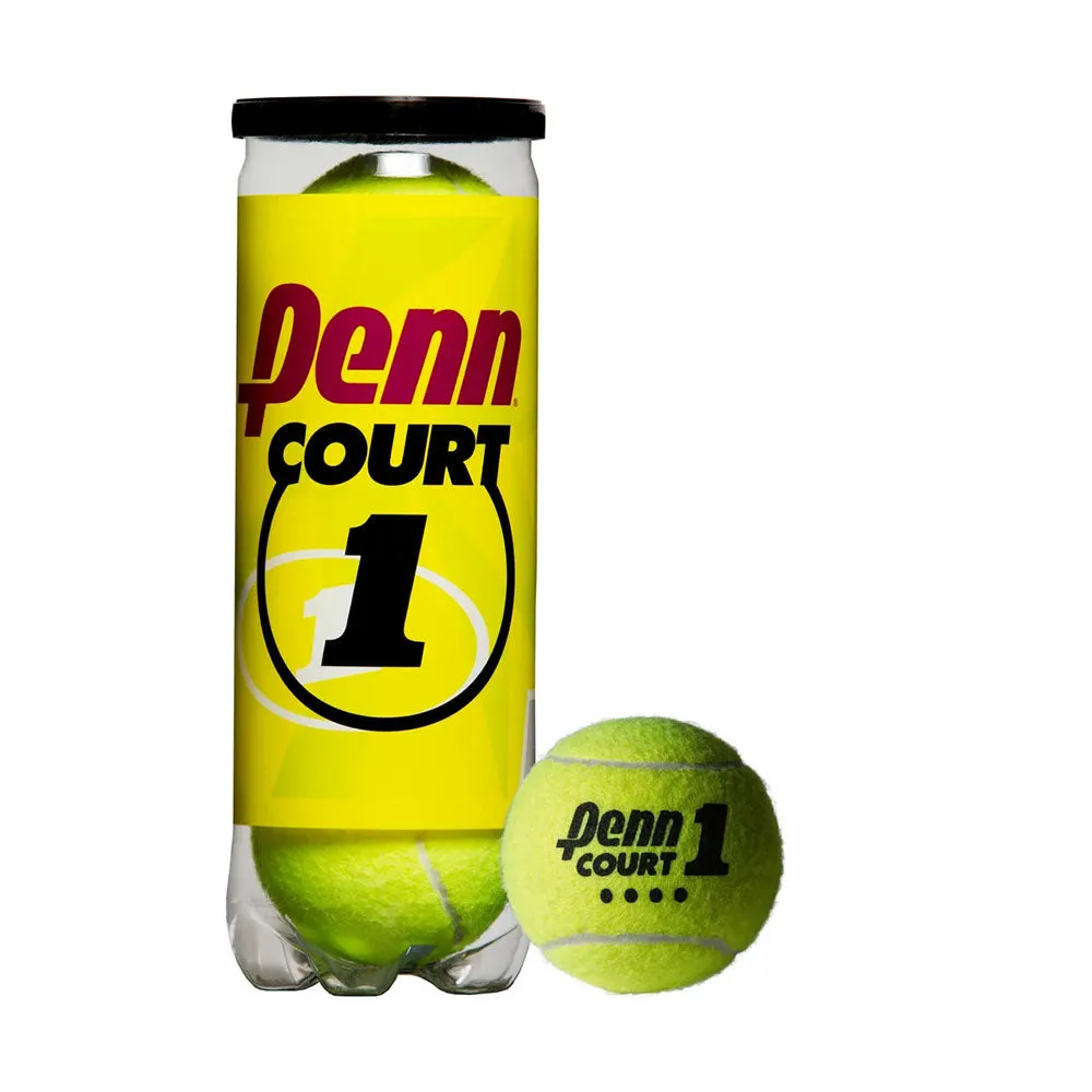 Penn Court 1 Tennis Balls - 24 Can Case