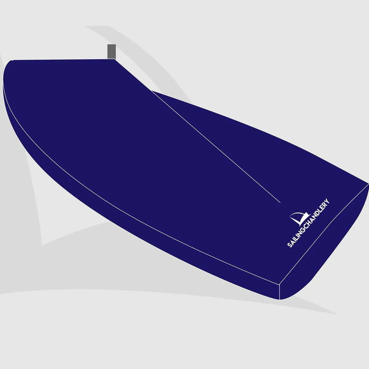 Phantom Boat Cover - Boom Up - PVC Blue
