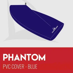 Phantom Boat Cover - Boom Up - PVC Blue