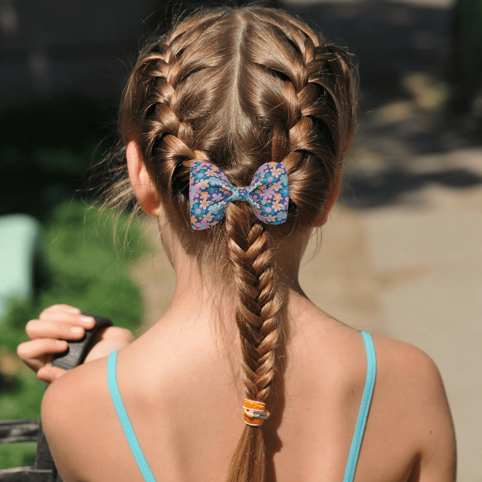 Pink Pinch Hair Bow