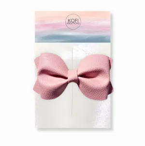 Pink Pinch Hair Bow
