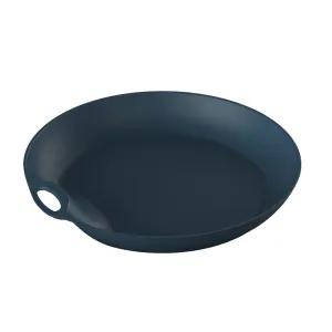 Plastic Camping Plate - Blue (0.45L)
