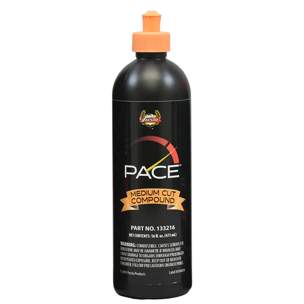 Presta PACE Medium Cut Compound - 16oz - *Case of 6* [133216CASE]