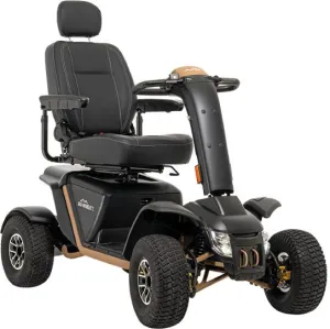 Pride Baja Wrangler 2 , Black Vinyl Seat 18" x 10"-20"