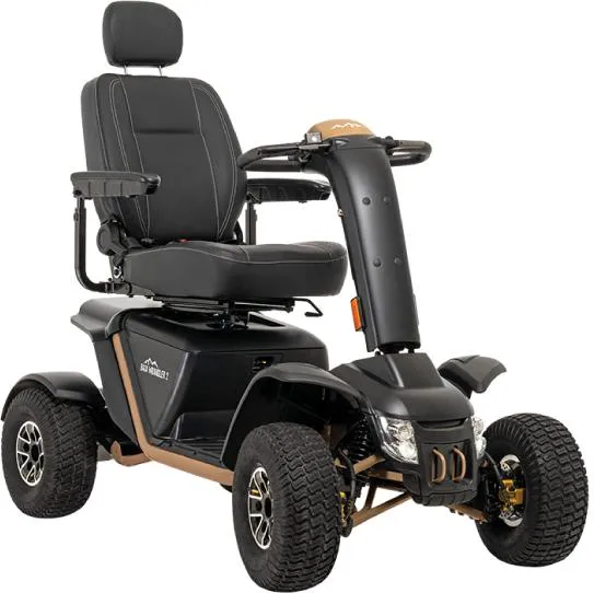 Pride Baja Wrangler 2 , Black Vinyl Seat 18" x 10"-20"