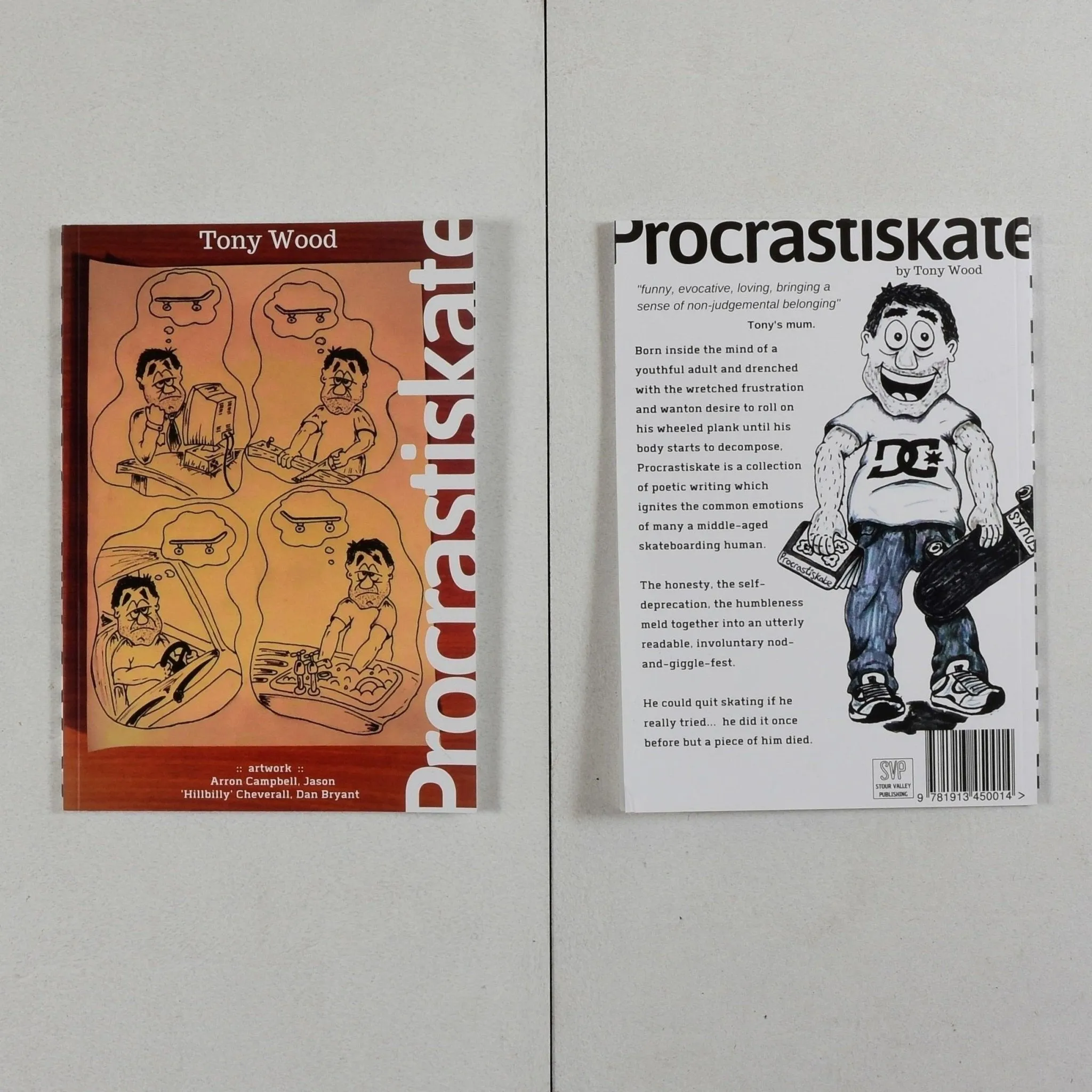 Procrastiskate - Tony Wood - Zine