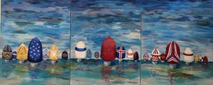 "Spinnaker Party" - Tryptic