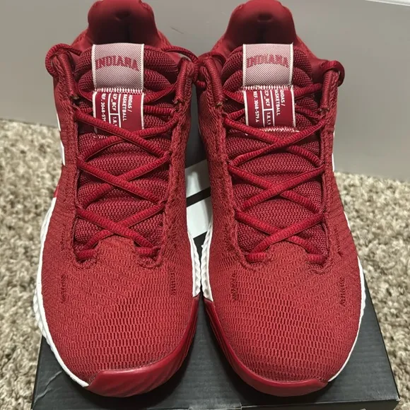 Red Adidas Indiana shoes