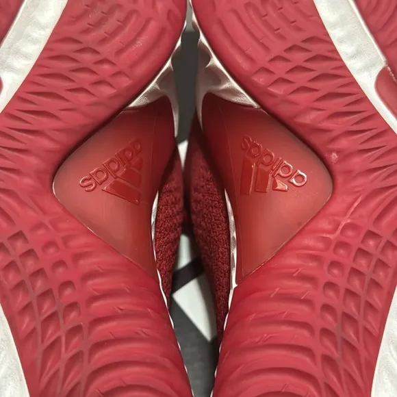 Red Adidas Indiana shoes