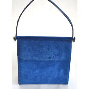 Royal Blue Suede Purse