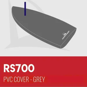 RS700 Boat Cover - Boom Up - PVC Grey