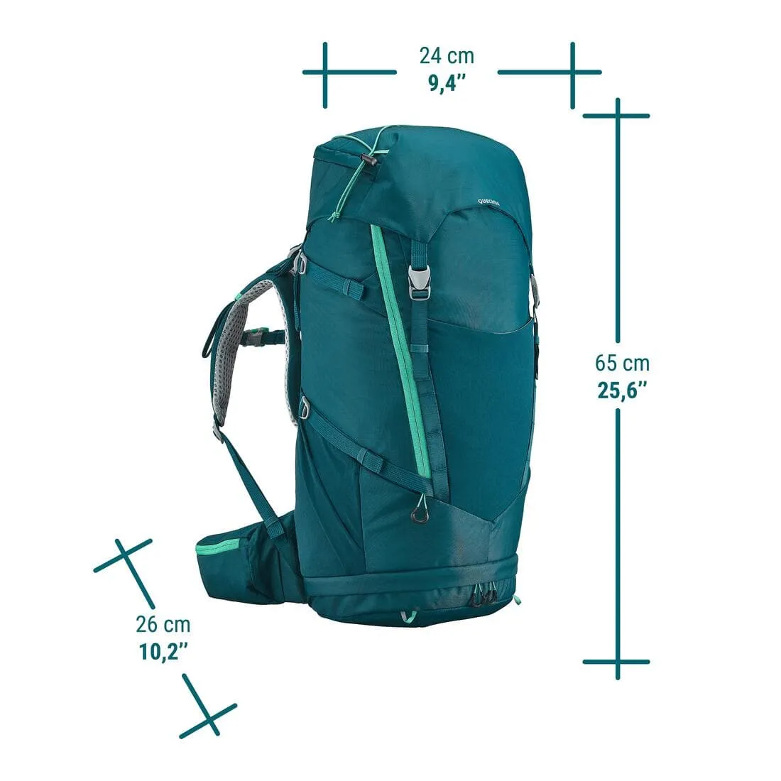 Sac à dos de randonnée/trekking enfant 40 10L - MH500 JR