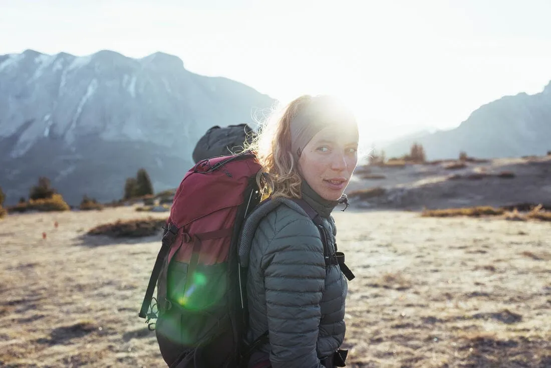 Sac à dos de trekking femme 50 l - mt 100 easyfit