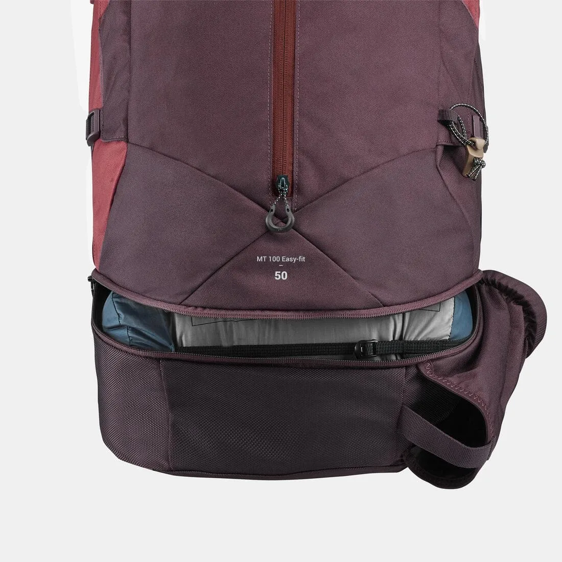 Sac à dos de trekking femme 50 l - mt 100 easyfit