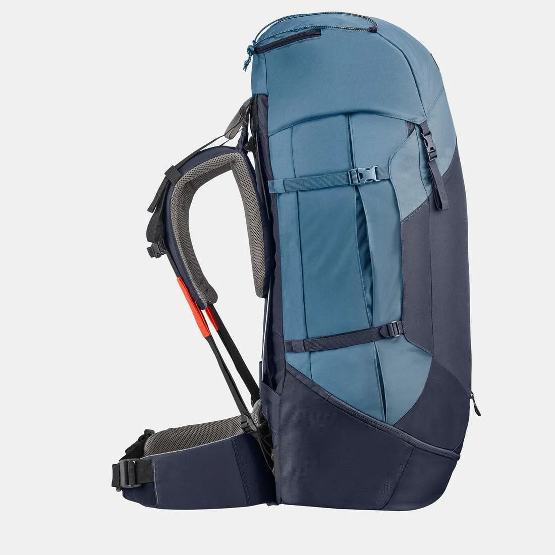 Sac à dos de trekking femme 60 l - mt100 easyfit