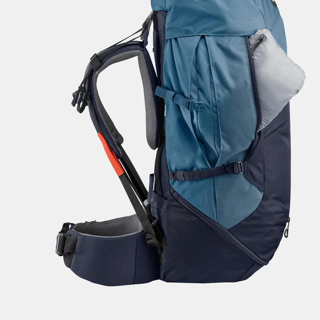 Sac à dos de trekking femme 60 l - mt100 easyfit