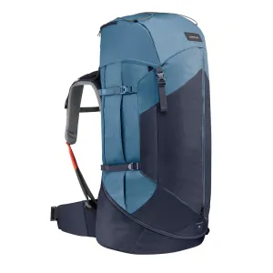Sac à dos de trekking femme 60 l - mt100 easyfit