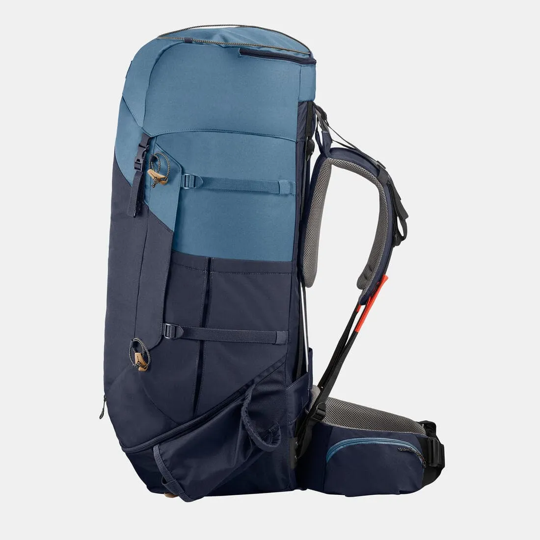 Sac à dos de trekking femme 60 l - mt100 easyfit
