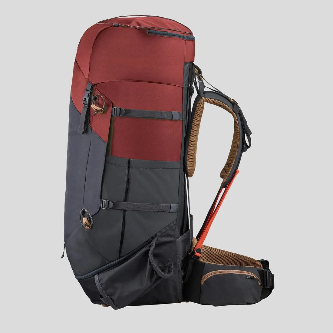 Sac à dos de trekking homme 70 l - mt100 easyfit