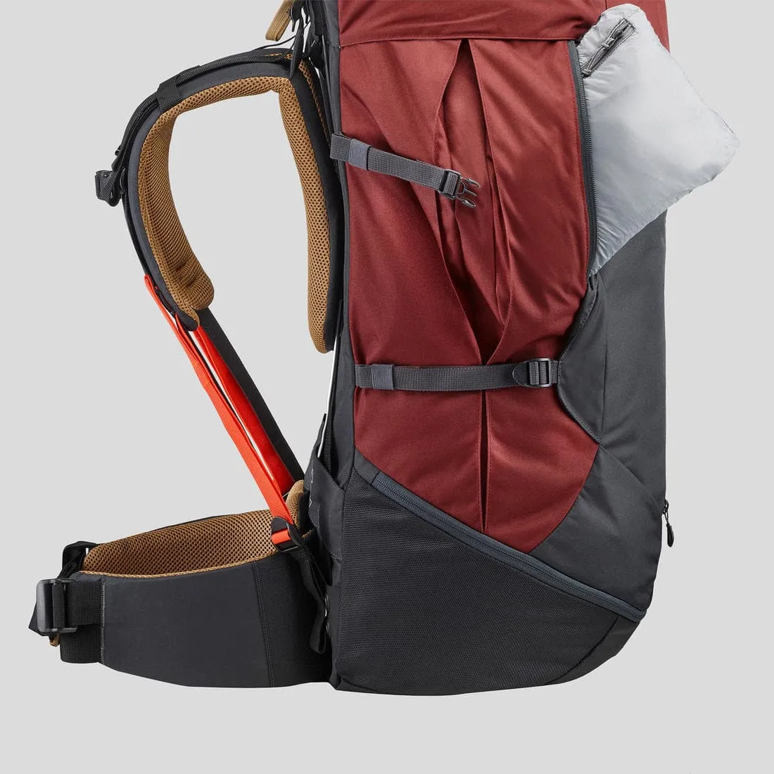Sac à dos de trekking homme 70 l - mt100 easyfit