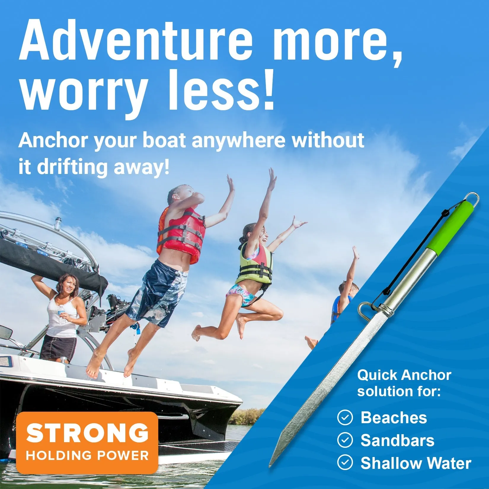 Sand Anchor Spike
