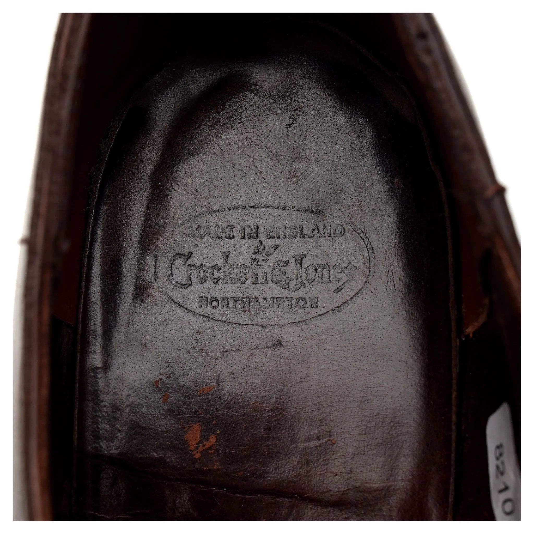 'Savile' Brown Leather Monk Strap UK 9.5 E