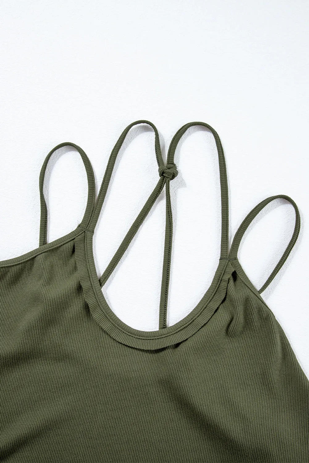 Seam Double Straps Tank Top
