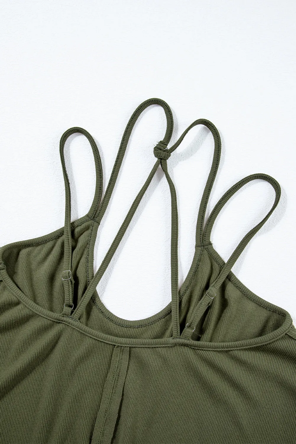 Seam Double Straps Tank Top