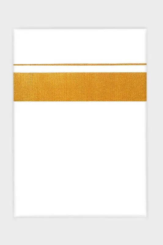Shrishti - White Single Layered Dhoti with Gold Jari Border For Men | Uathayam