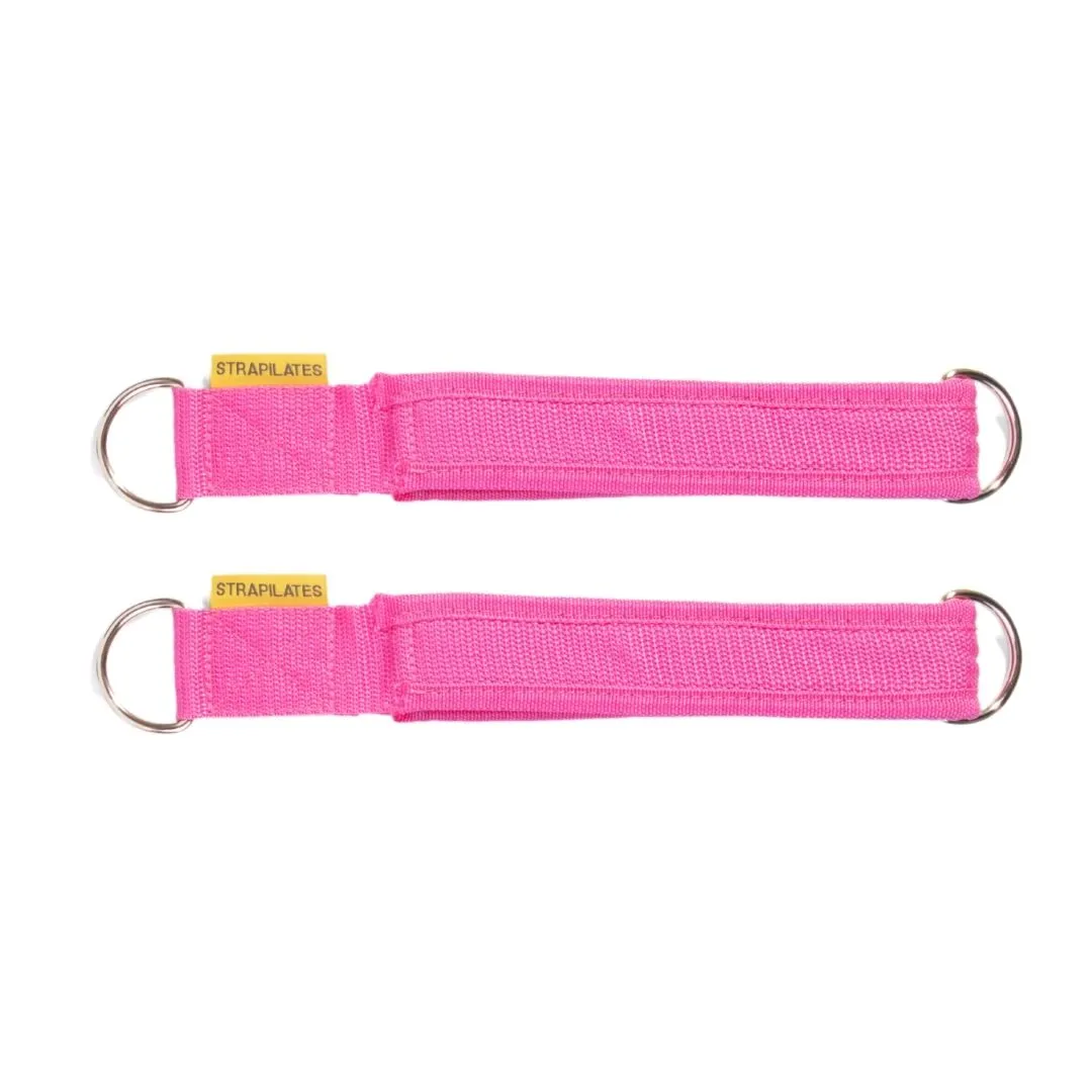 Single Loop Pilates Straps (Pink)
