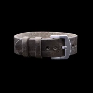 Single Pass Leather Watch Strap, 2-Keeper Vintage 408