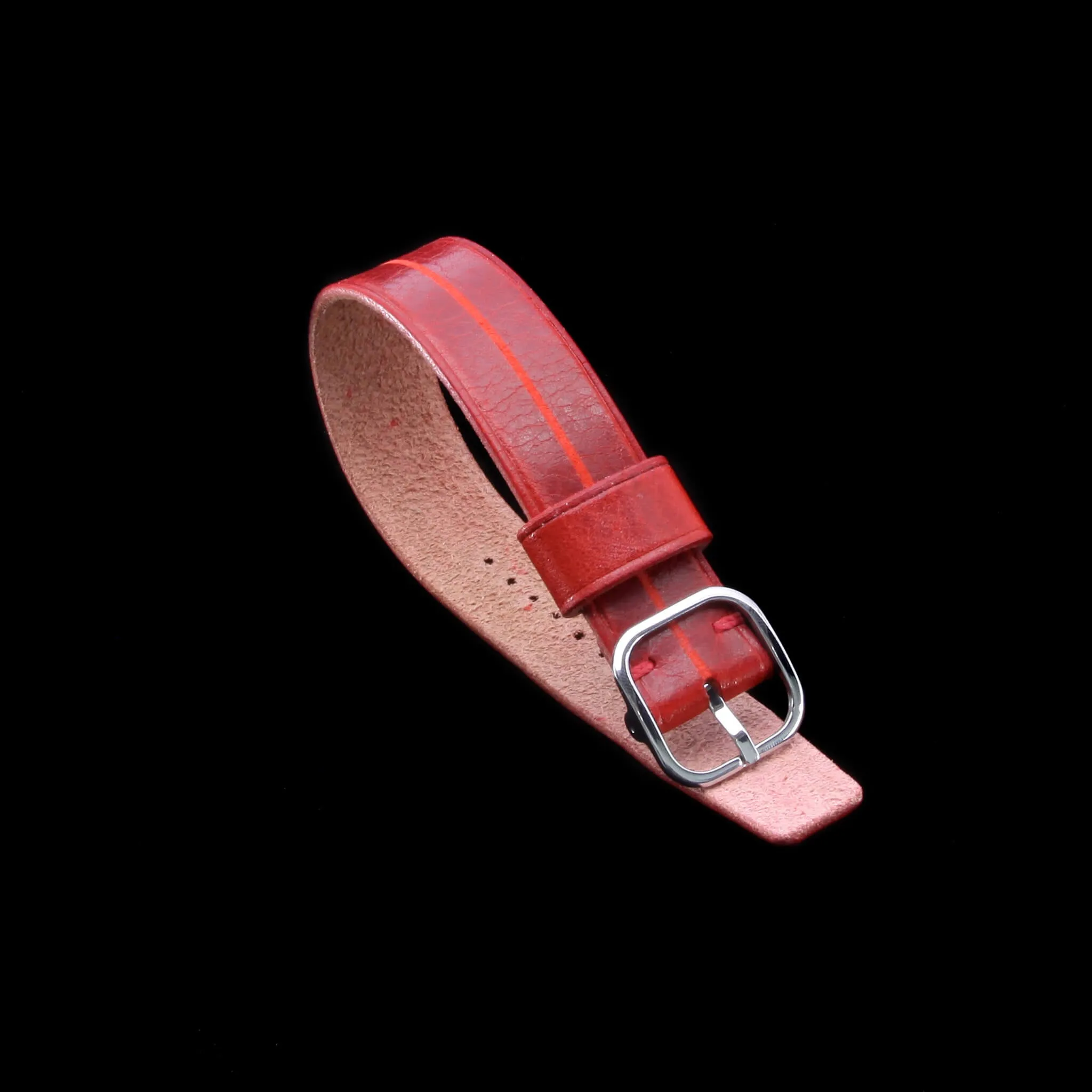 Single Pass Leather Watch Strap, Garrison | Douglas 115