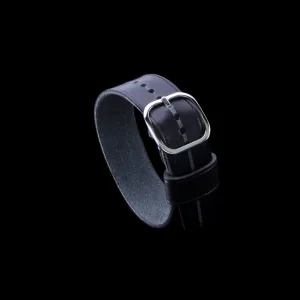 Single Pass Leather Watch Strap, Garrison | NERO