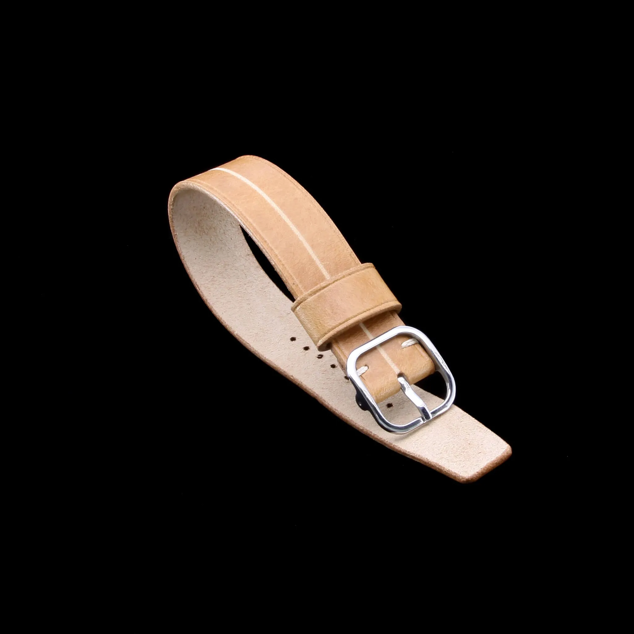 Single Pass Leather Watch Strap, Garrison |  Sequoia 101
