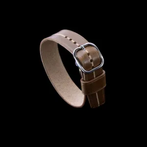 Single Pass Leather Watch Strap, Garrison |  Sequoia 104