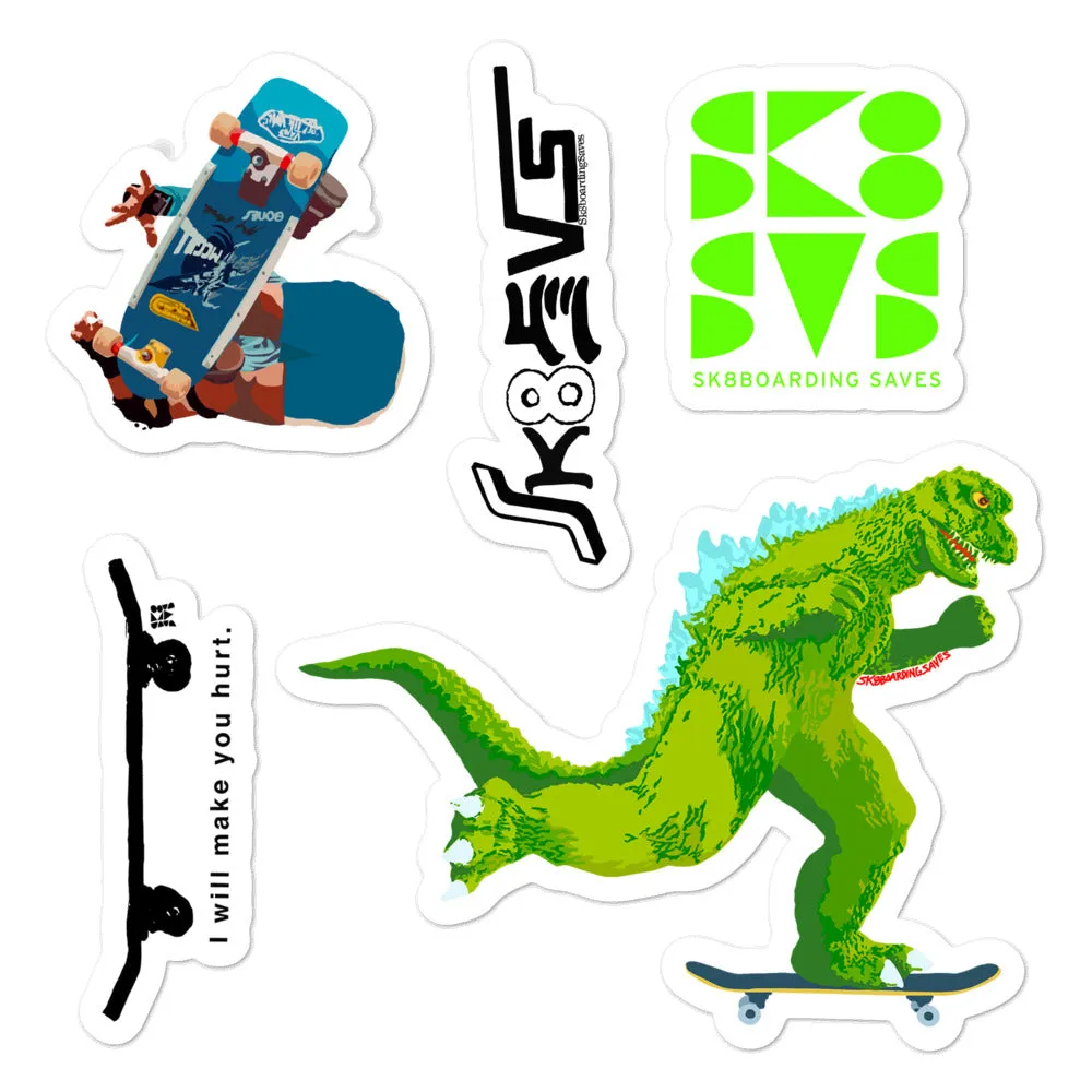 Sk8SVS Sticker Sheet 1