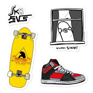 SK8SVS Sticker Sheet 4