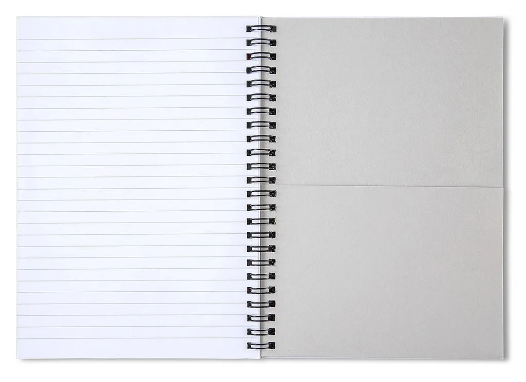 Skateboarding/skater - Spiral Notebook