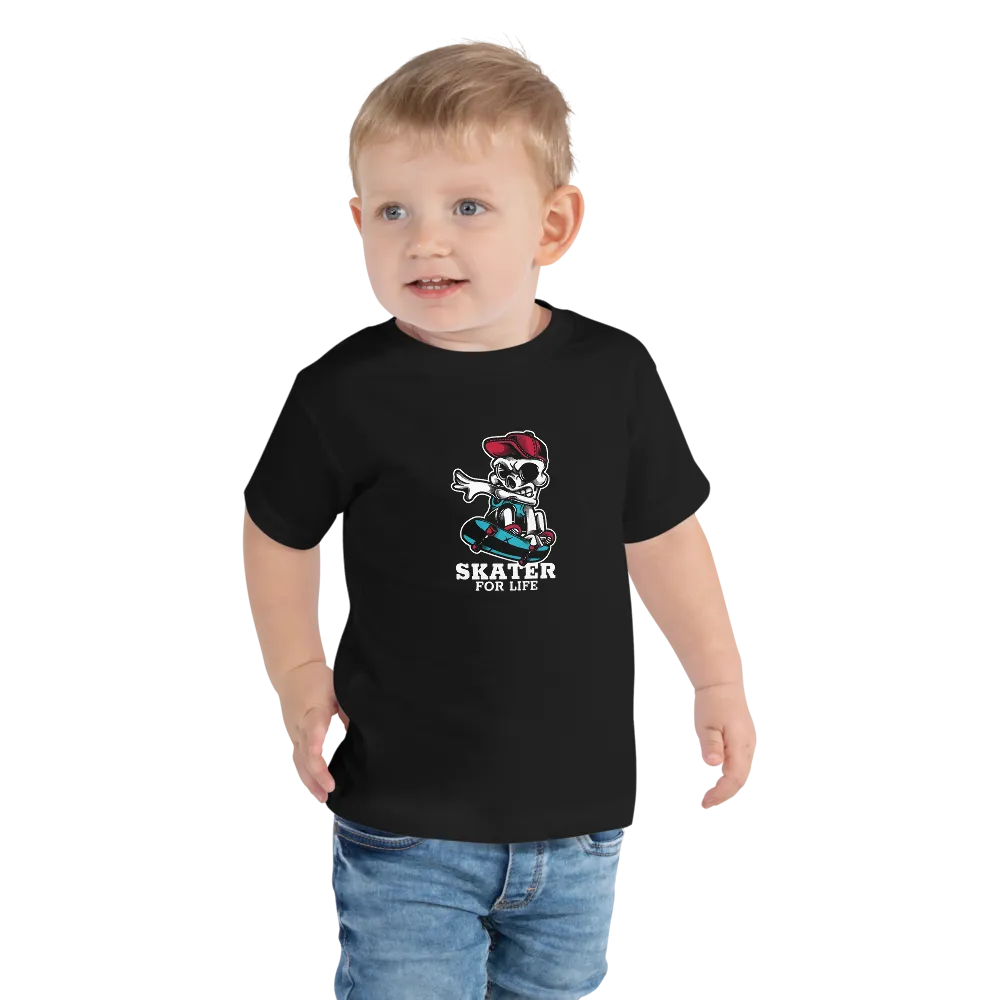 SKATER FOR LIFE Toddler Short Sleeve Tee