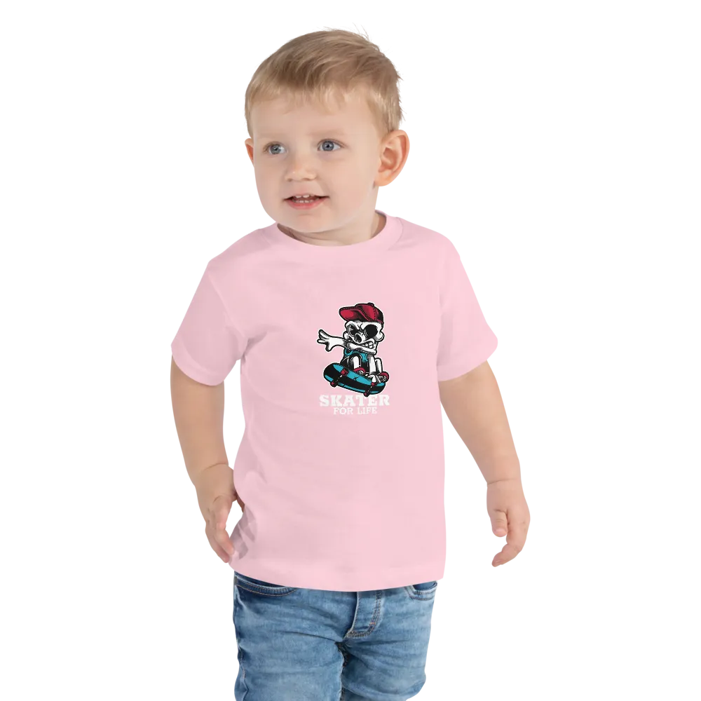 SKATER FOR LIFE Toddler Short Sleeve Tee