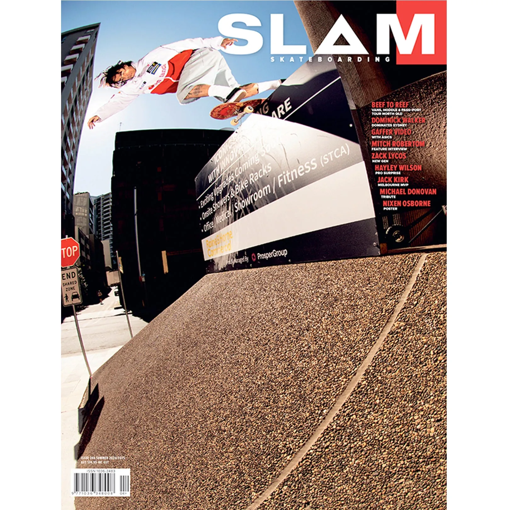 Slam Skateboarding Magazine #244