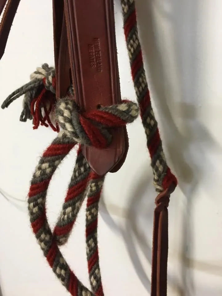 Slobber Straps: Medium. Chestnut.