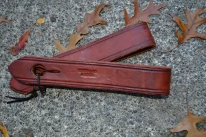 Slobber Straps: Medium. Chestnut.