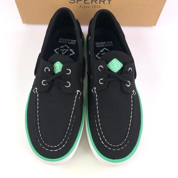 SPERRY Men's Bahama Seacycled Boat Shoes Size 8.5M