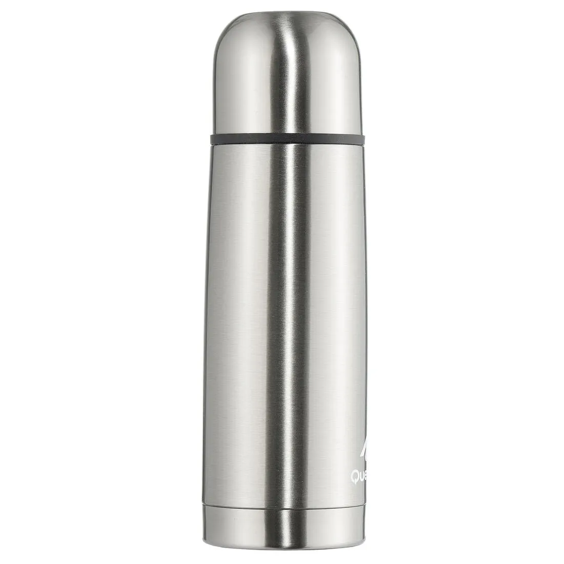 Stainless steel 0.7 L insulated bottle with cup for hiking - metal